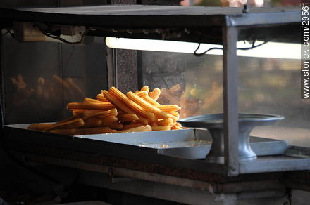 Churros (Strips of fried dough) - Department of Montevideo - URUGUAY. Photo #29561