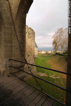La Cité de Carcassonne - Region of Languedoc-Rousillon - FRANCE. Photo #30234