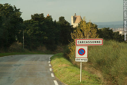 City of Carcassonne - Region of Languedoc-Rousillon - FRANCE. Photo #30252