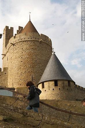 La Cité de Carcassonne - Region of Languedoc-Rousillon - FRANCE. Photo #30238