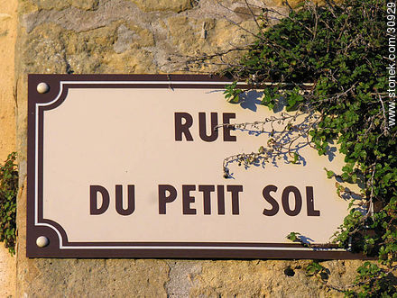 Rue du petit sol, Belvès. - Aquitania - FRANCIA. Foto No. 30929