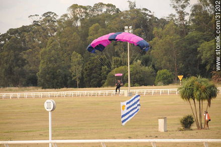 6 de enero de 2009. Exhibición de paracaidismo. - Departamento de Montevideo - URUGUAY. Foto No. 31202