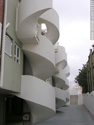 Helix stairs - Punta del Este and its near resorts - URUGUAY. Photo #31317