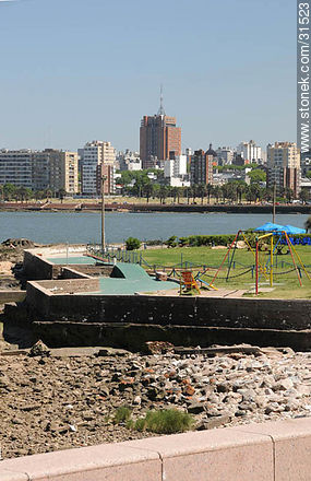 Boardwalk near Parque Rodó - Department of Montevideo - URUGUAY. Photo #31523