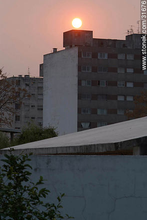 Sunrise in spring - Department of Montevideo - URUGUAY. Photo #31676
