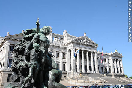 Palacio Legislativo - Department of Montevideo - URUGUAY. Photo #31766