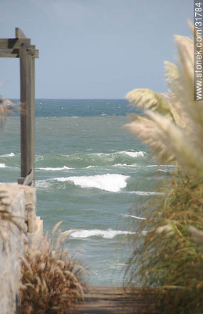 Atlantic Ocean in La Barra - Punta del Este and its near resorts - URUGUAY. Photo #31784