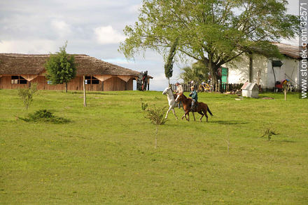 Riding by the fields - Tacuarembo - URUGUAY. Photo #32571