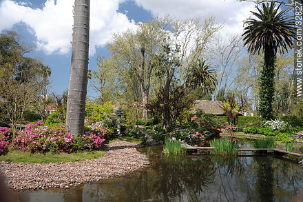 Jardín Japonés en Primavera - Departamento de Montevideo - URUGUAY. Foto No. 32827
