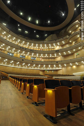Auditorio del Complejo Cultural Sodre - Departamento de Montevideo - URUGUAY. Foto No. 33333