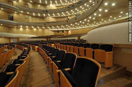 Butacas del auditorio - Departamento de Montevideo - URUGUAY. Foto No. 33341