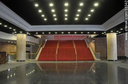 Hall central del Estudio Auditorio del Sodre - Departamento de Montevideo - URUGUAY. Foto No. 33342