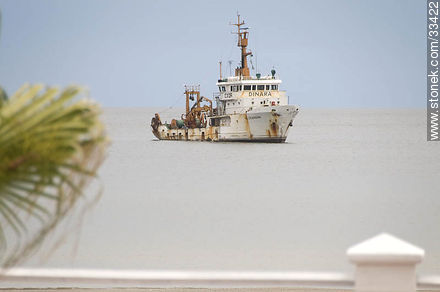 Ship of Dinara in Piriapolis beach - Department of Maldonado - URUGUAY. Photo #33422