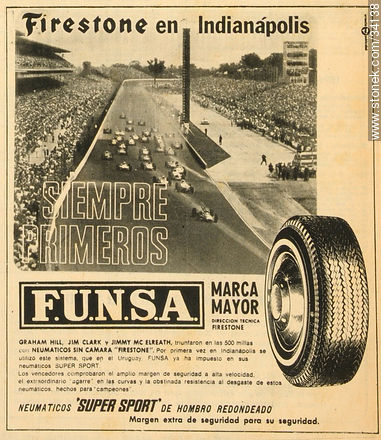 Antigua publicidad de neumáticos -  - IMÁGENES VARIAS. Foto No. 34138
