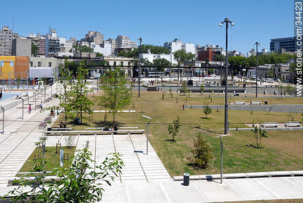 Seregni square.  - Department of Montevideo - URUGUAY. Photo #34423