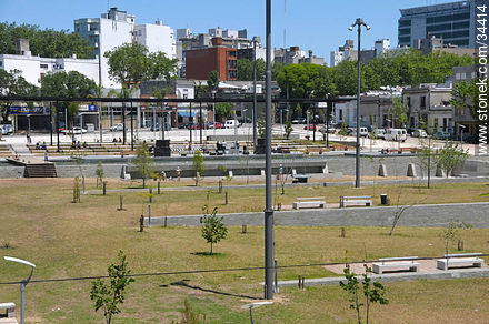 Seregni square.  - Department of Montevideo - URUGUAY. Photo #34414
