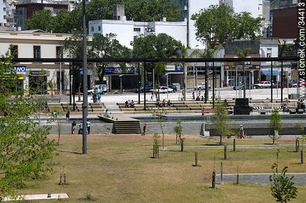 Parque Seregni. Calle Eduardo Víctor Haedo.  - Departamento de Montevideo - URUGUAY. Foto No. 34413