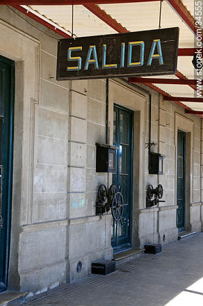 Estación de ferrocarril de San José. - Departamento de San José - URUGUAY. Foto No. 34555