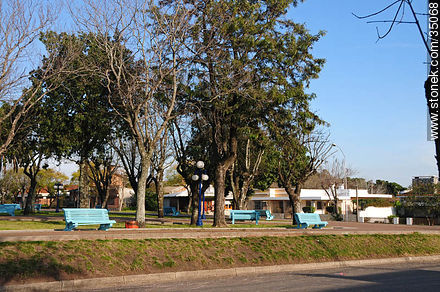 Plaza Independencia - Departamento de Río Negro - URUGUAY. Foto No. 35068