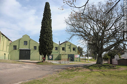 Parque industrial de Fray Bentos en las instalaciones del ex frigorífico Anglo - Departamento de Río Negro - URUGUAY. Foto No. 35245