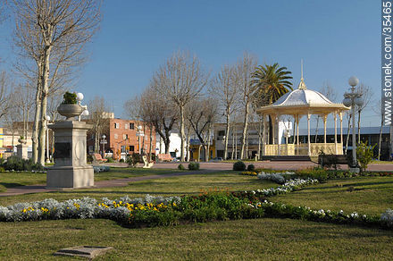 Plaza Constitución - Departamento de Río Negro - URUGUAY. Foto No. 35465
