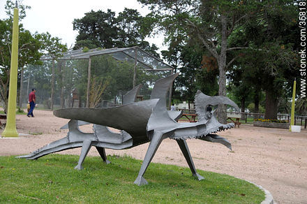 Zoológico de Durazno. Escultura decorativa - Departamento de Durazno - URUGUAY. Foto No. 35818
