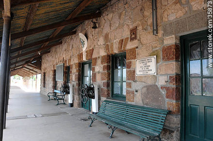 Estación de ferrocarril de Durazno. - Departamento de Durazno - URUGUAY. Foto No. 35873