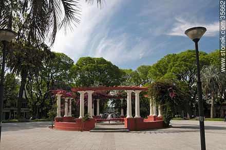 Plaza Sarandí. - Departamento de Durazno - URUGUAY. Foto No. 35662