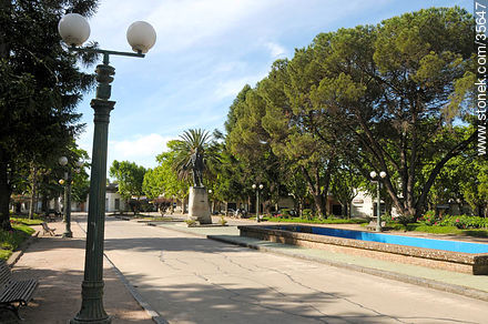 Plaza Artigas - Departamento de Durazno - URUGUAY. Foto No. 35647