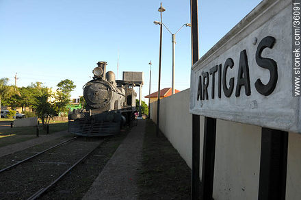 Old train station of Artigas - Artigas - URUGUAY. Photo #36091