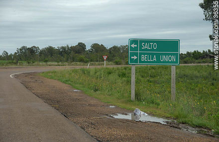Route 30 and route 3 - Artigas - URUGUAY. Photo #36355