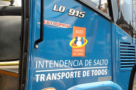 Transporte colectivo de Salto - Departamento de Salto - URUGUAY. Foto No. 36378