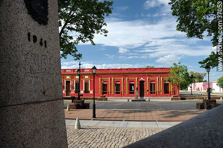 Colón square (Columbus sq.) - Department of Paysandú - URUGUAY. Photo #37053