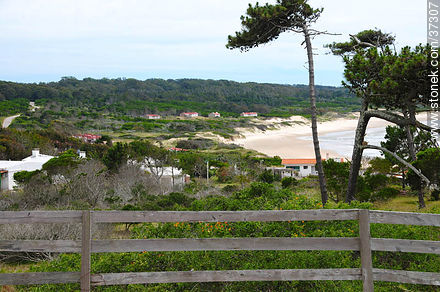 Paque Nacional de Santa Teresa. Vista a la costa. - Departamento de Rocha - URUGUAY. Foto No. 37307