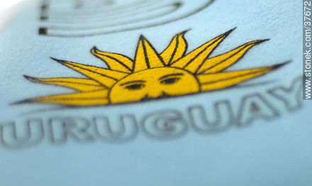 Uruguayan flags. -  - URUGUAY. Photo #37672