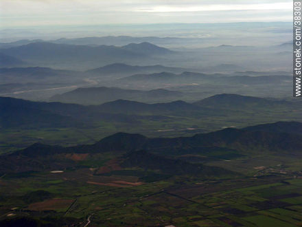 The Andes aerial view - Chile - Others in SOUTH AMERICA. Photo #38303