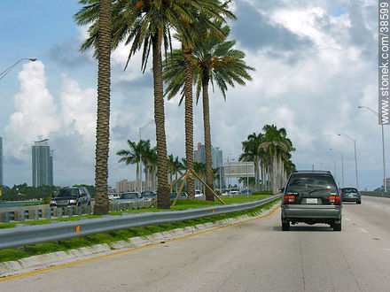 Autopista de Miami - Estado de Florida - EE.UU.-CANADÁ. Foto No. 38599