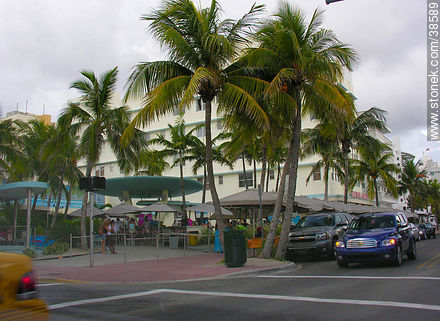 Ocean Drive en South Beach - Estado de Florida - EE.UU.-CANADÁ. Foto No. 38589