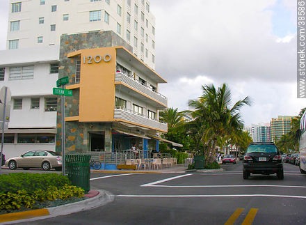 Ocean Drive at South Beach - State of Florida - USA-CANADA. Photo #38586