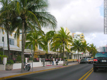 Ocean Drive at South Beach - State of Florida - USA-CANADA. Photo #38585