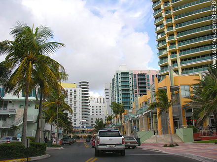 Ocean Drive at South Beach - State of Florida - USA-CANADA. Photo #38578