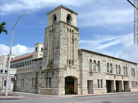Municipal Building in Coral Gables - State of Florida - USA-CANADA. Photo #38509