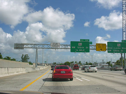 Interstate 95. - State of Florida - USA-CANADA. Photo #38438