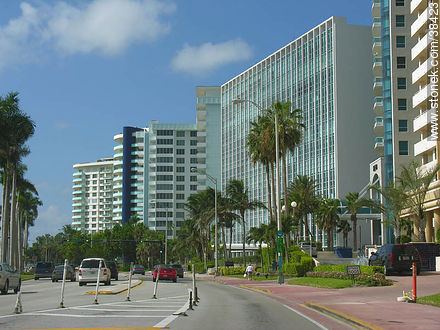 Avenida Collins - Estado de Florida - EE.UU.-CANADÁ. Foto No. 38423