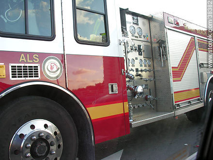 Carro bombero de Miami Beach - Estado de Florida - EE.UU.-CANADÁ. Foto No. 38382