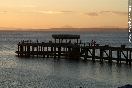 Dock in Mansa Beach - Punta del Este and its near resorts - URUGUAY. Photo #38852