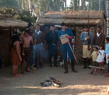 Representing Artigas in land distribution - Tacuarembo - URUGUAY. Photo #39830