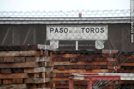 Paso de los Toros train station.  - Tacuarembo - URUGUAY. Photo #40480
