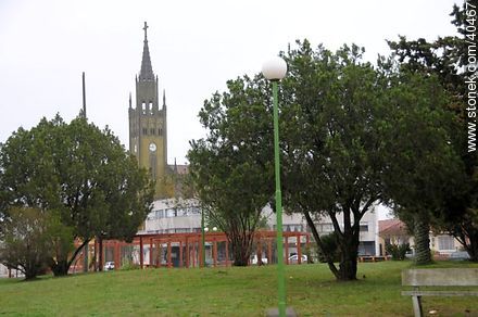 Gen. Artigas Square. Santa Isabel Parish.  - Tacuarembo - URUGUAY. Photo #40467