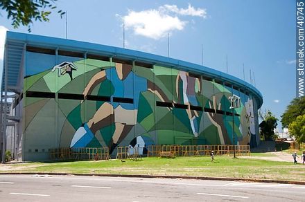 Estadio Centenario con arte renovado - Departamento de Montevideo - URUGUAY. Foto No. 40745